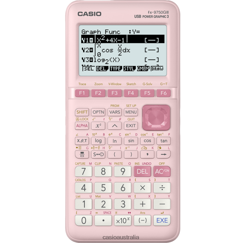 Casio fx-9750GIII Sakura 8P8HRV1005