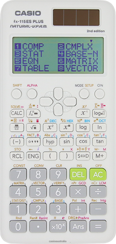 Casio fx-115ES PLUS 2nd Edition Advanced Scientific 8P8HRV1010