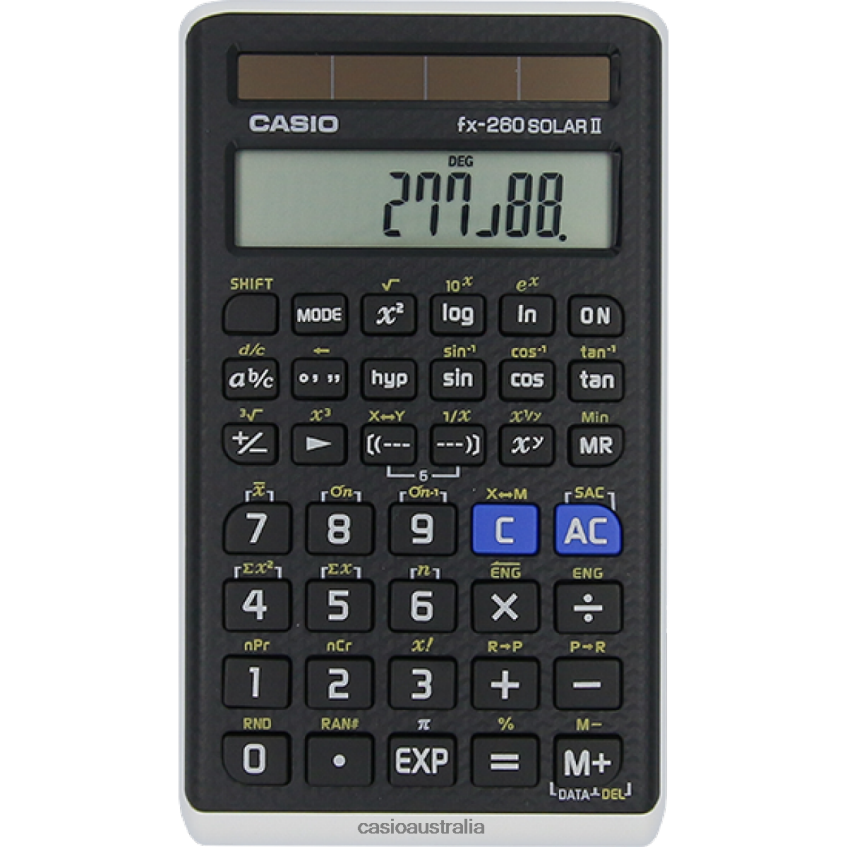 Casio fx-260 SOLAR II Compact Scientific 8P8HRV1011