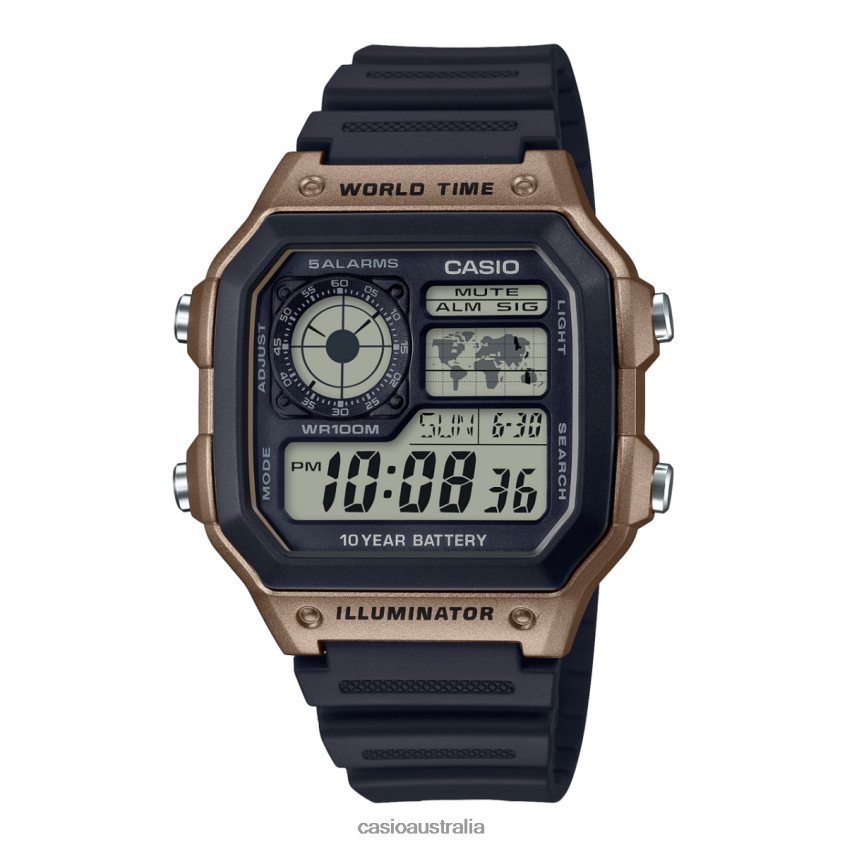 Casio AE1200WH-5AV 8P8HRV845